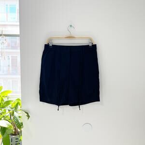 NEW Talbots Blue Linen Blend Shorts Size 8